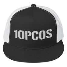 Load image into Gallery viewer, Trucker Cap - 10PCOS (white military font)
